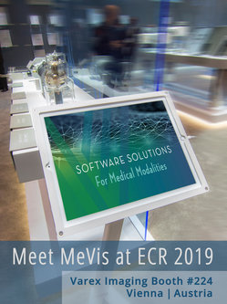 Meet MeVis at ECR 2019 at Varex Imaging booth #224