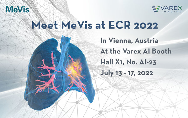 Meet MeVis at ECR 2022 in Vienna, Austria